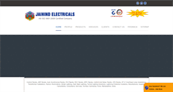 Desktop Screenshot of jaihindelectricals.com